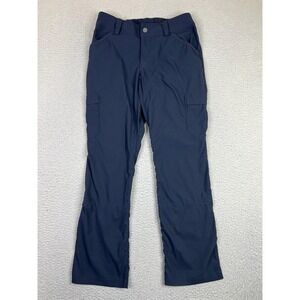 Duluth Trading Co Pants Womens 4x31 Gray Dry On The Fly Bootcut Cargo Nylon